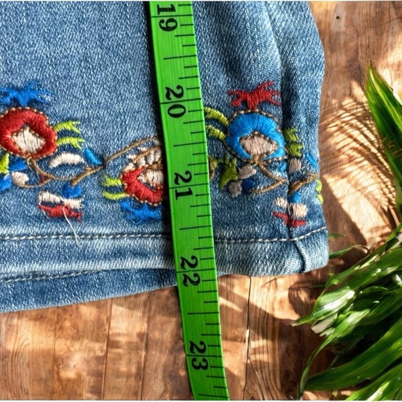 NYDJ Blue Denim Mini Skirt - Picture 10 of 12